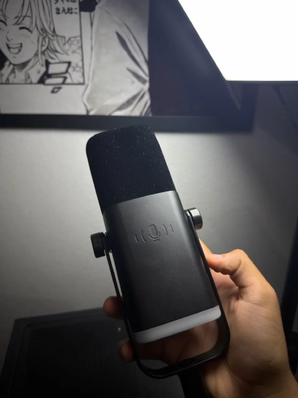 Fifine AM8 Preto - Microfone Condensador USB/XLR para Streaming - Foto 2