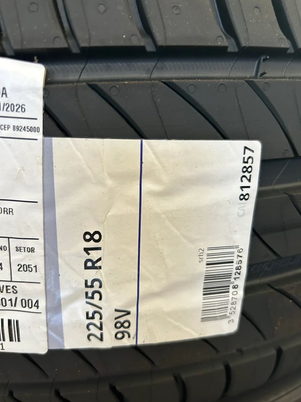 4 Pneus novos 225/55/18 Michelin (Jeep Compass) - Foto 4