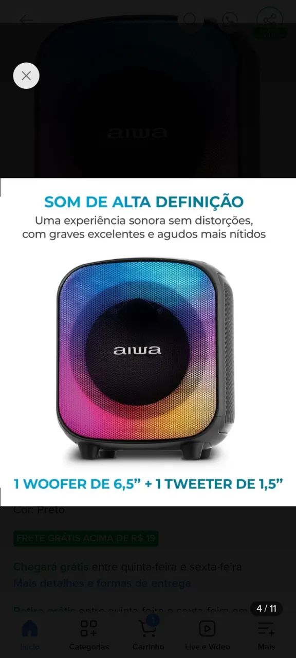 Caixa de som  - Foto 3