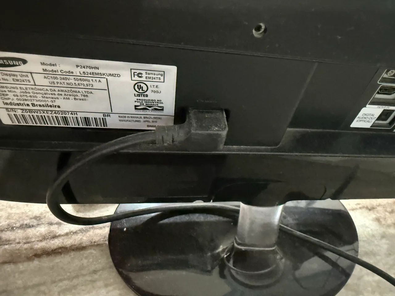 Tv de 30 polegadas Samsung funciona perfeitamente  - Foto 5