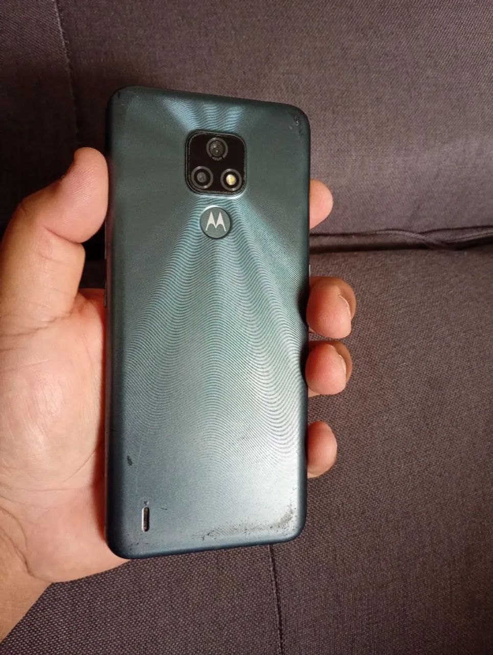 Moto E7 32GB - Funcionando | Tela Trincada - Foto 3