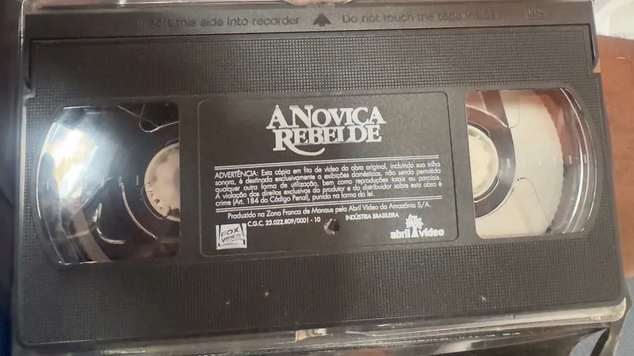 VHS DUPLO ORIGINAL A NOVIÇA REBELDE - Foto 5