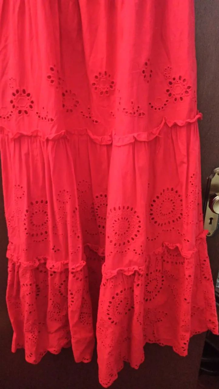 Vendo vestido longo vermelho  - Foto 2