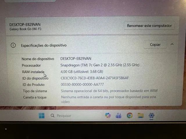 Notebook Samsung Galaxy Book Go 14 - Foto 5