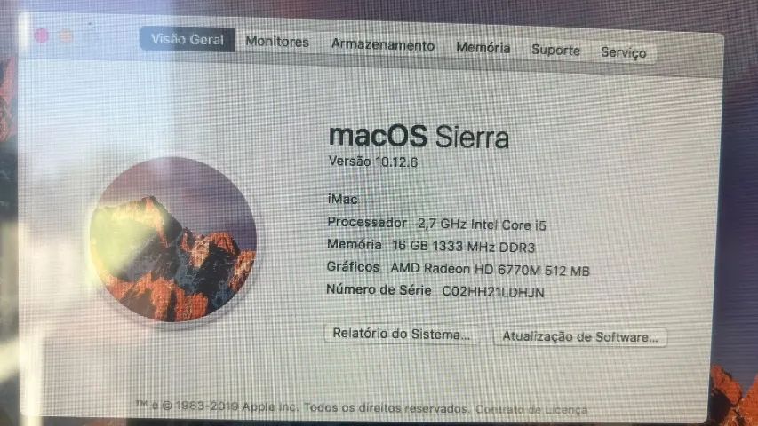 Imac intel core i5 16gb 