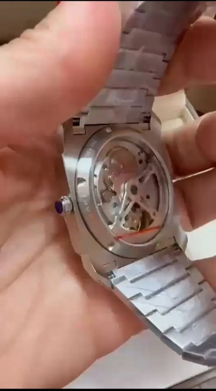 Relógio Base ETA Estilo Bvlgari Octo Finissimo Tourbillon - Foto 4