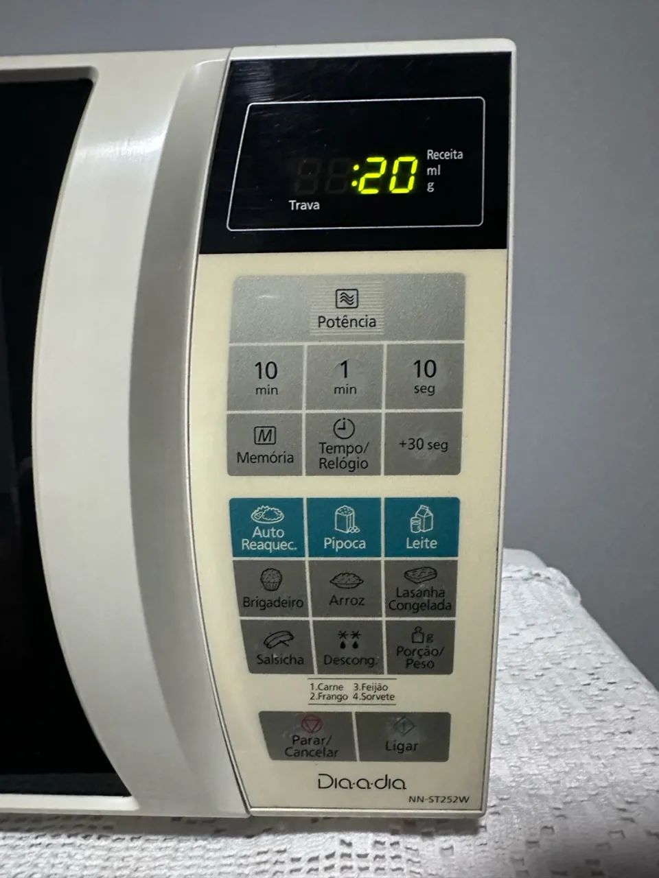 Microondas Panasonic 21 Litros funcionando normalmente!  - Foto 5