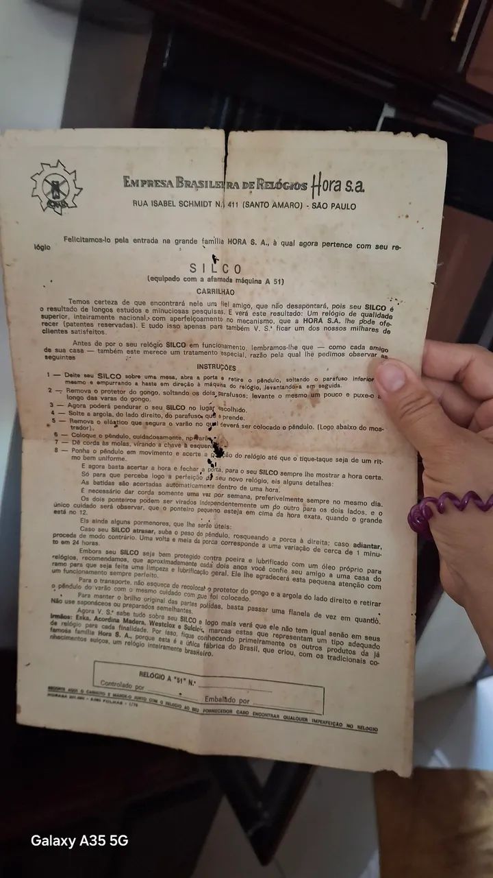 Relogio antigo a corda,Original - Foto 2