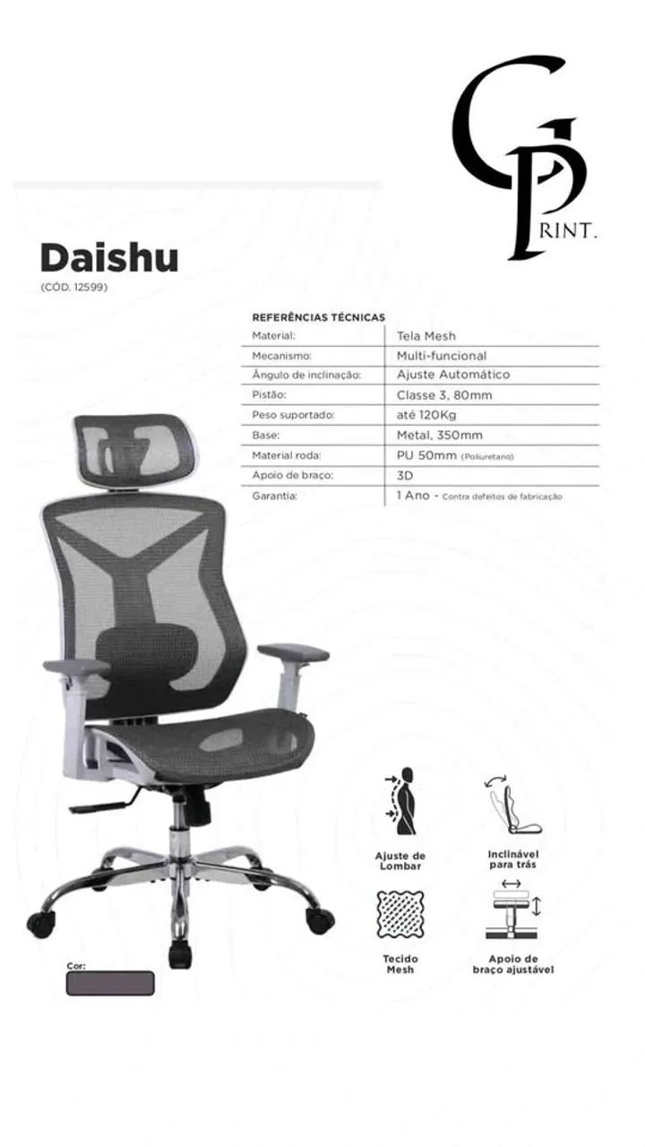 CADEIRAS GAMER & ESCRITORIO   - Foto 6