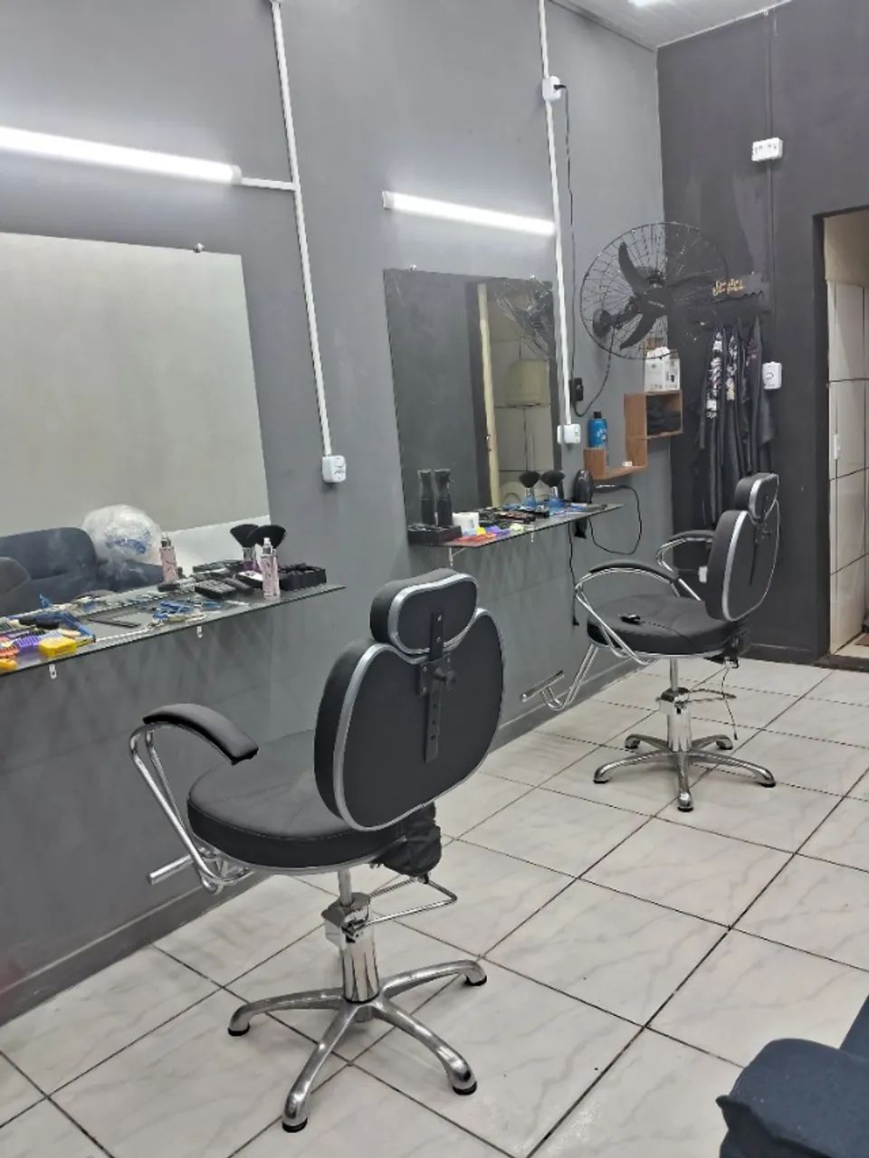 Equipamentos para barbearia 