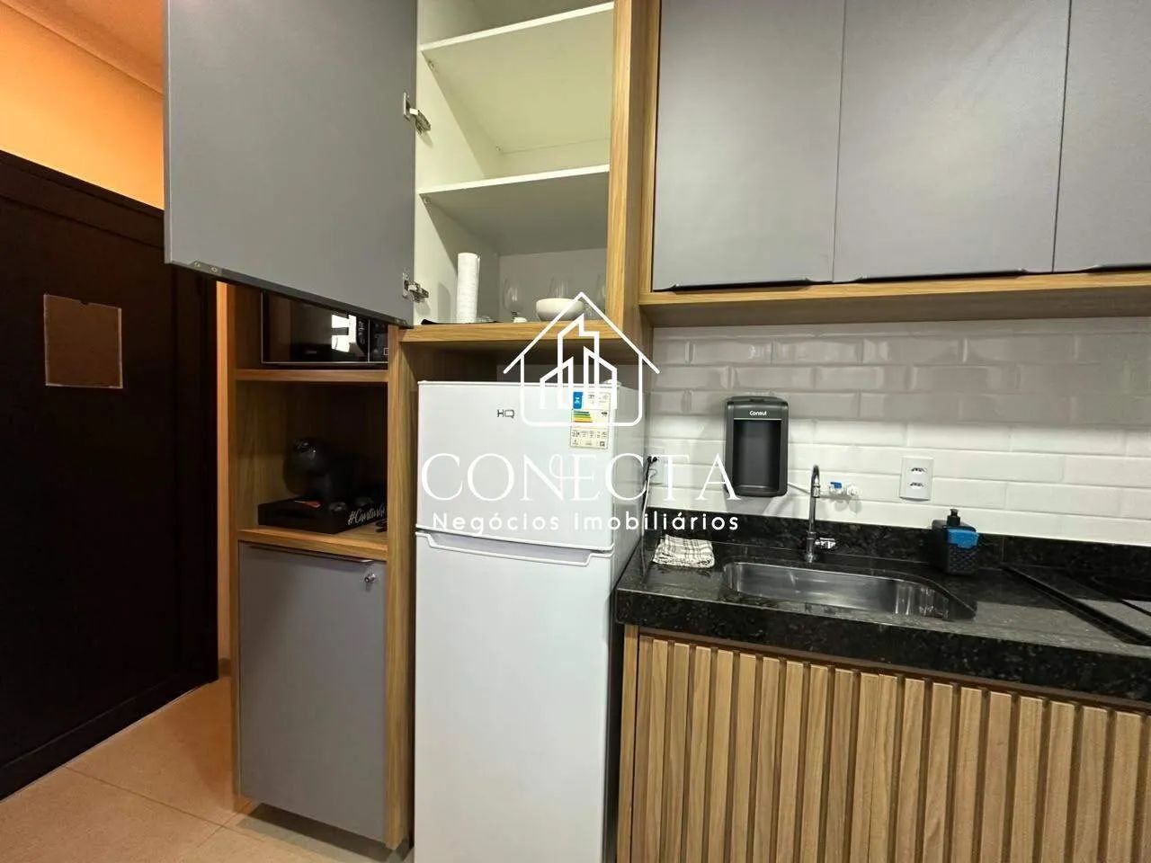 Flat mobiliado para locação com 25 m² no Santa Mônica - Foto 2