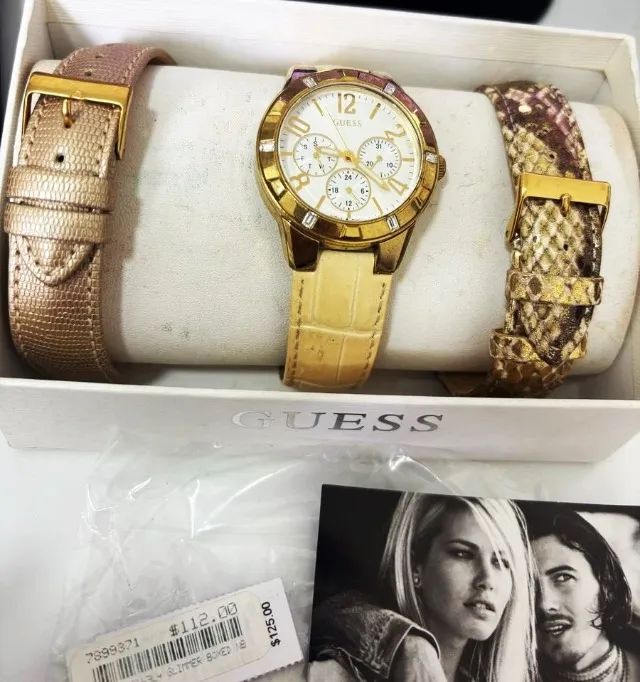 Relógio Guess Original U0163L4 troca pulseiras - Foto 2