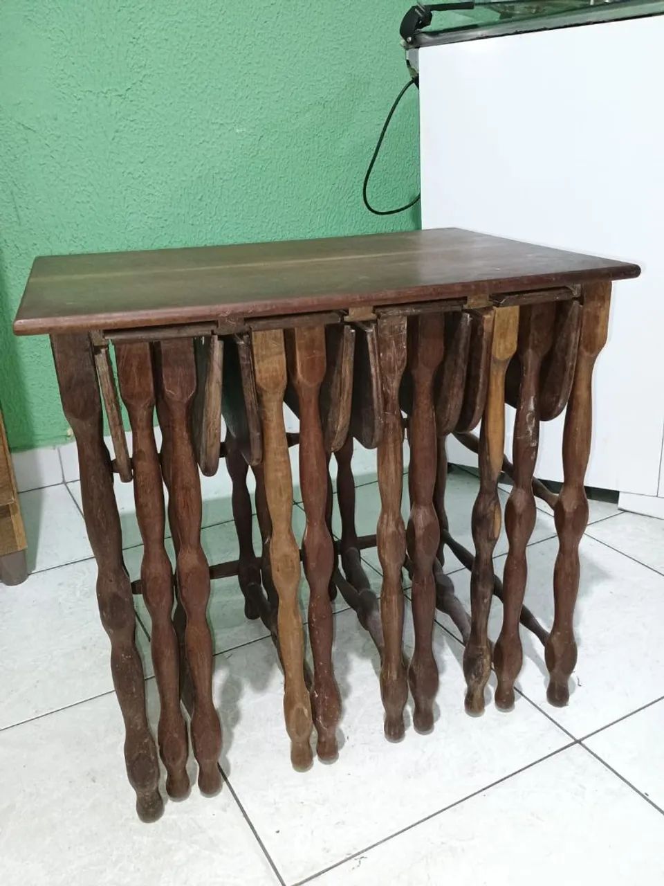 Mesa ninho antiga jacarandá 