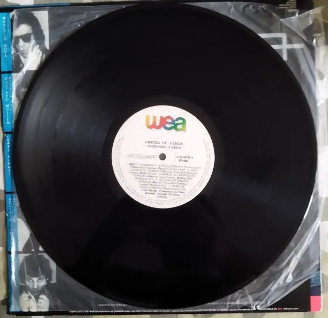 LP Vinil Camisa De Vênus - Correndo O Risco (1986) EX - Foto 4