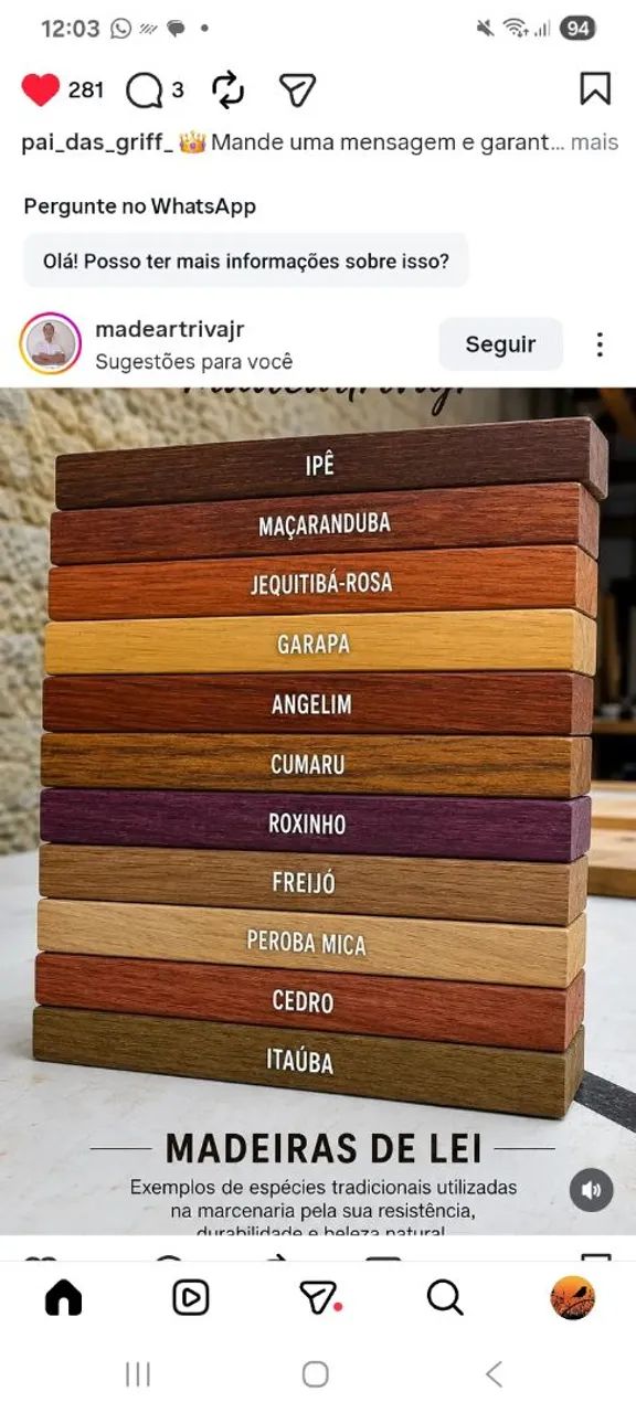 Produtos Artesanais 