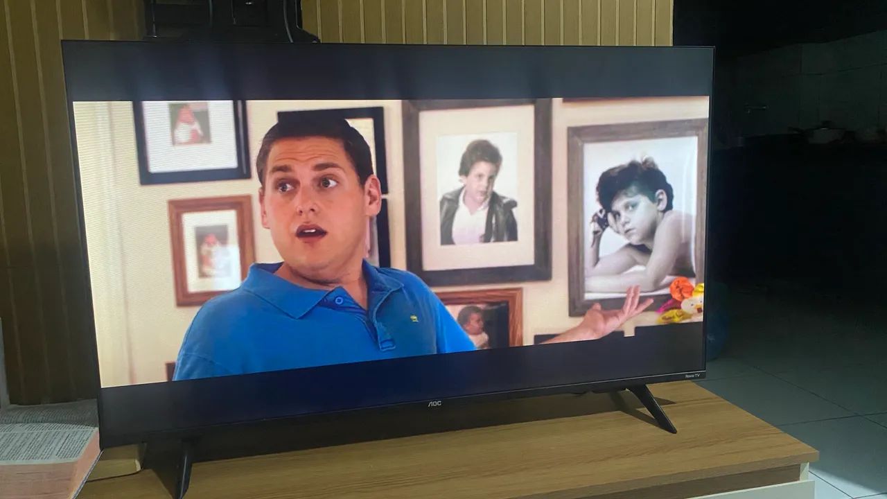 Televisão Tv aoc 43 polegadas na caixa
