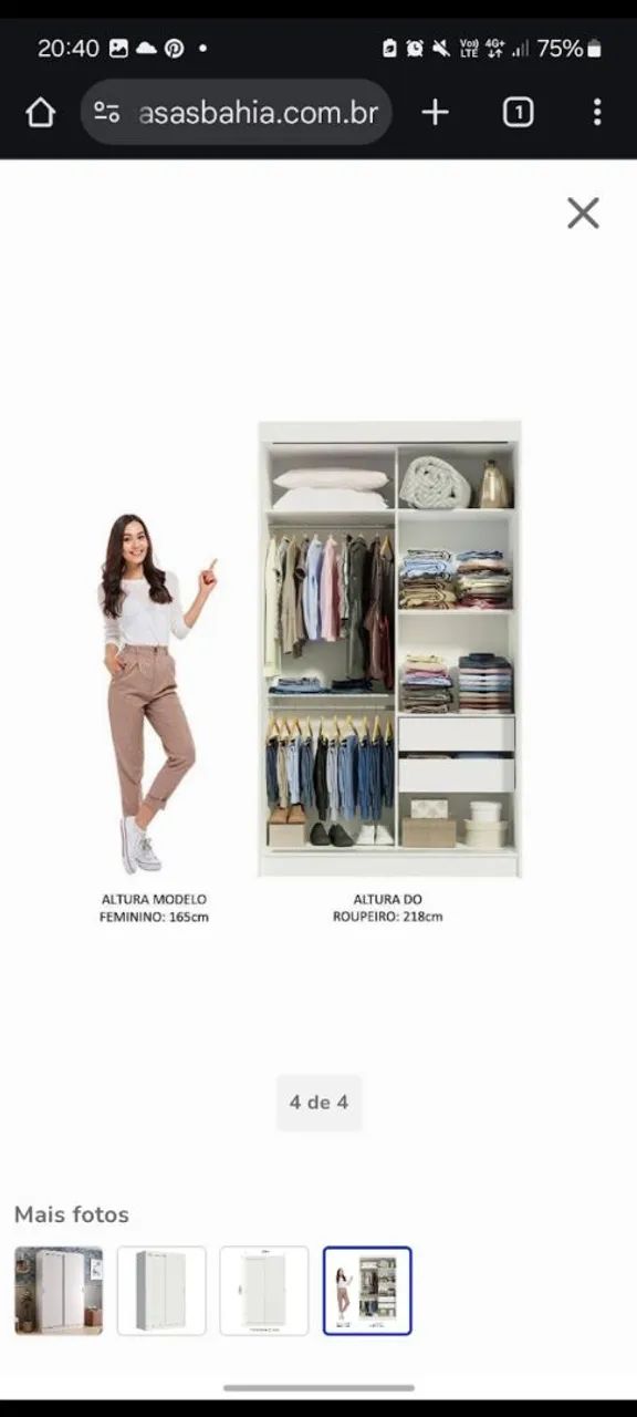 Guarda -Roupa - Foto 2