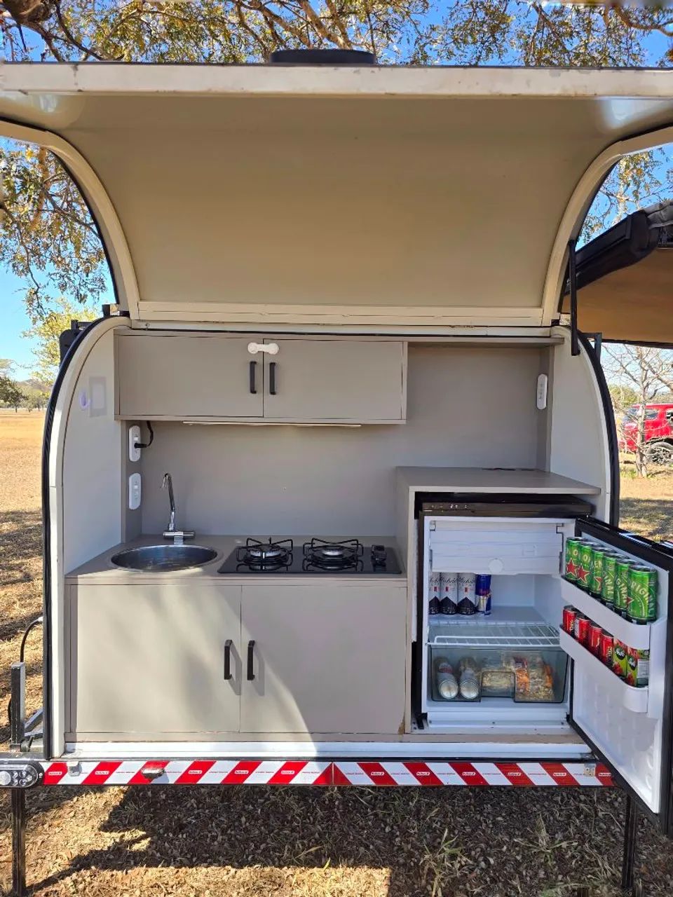 Mini Trailer TearDrop  2025 - Completo e Pronto para Viajar - Foto 4