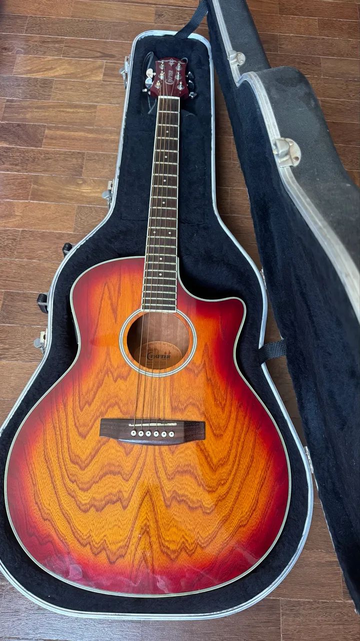 Violão Crafter EG-90CES Coreano Eletroacústico 