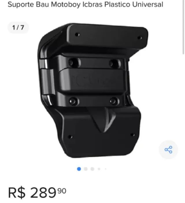 Baú 80L mais Suporte - Foto 2