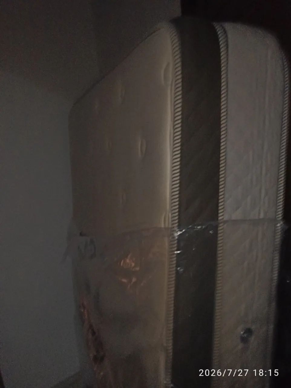 Colchão casal mola ensacada(DOACAO) - Foto 5