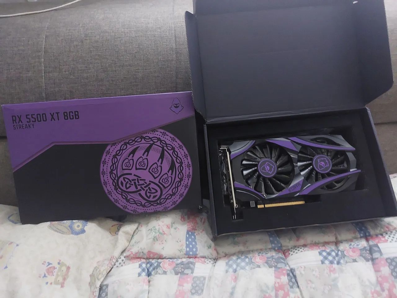Placa Video Rx5500 XT 8gb