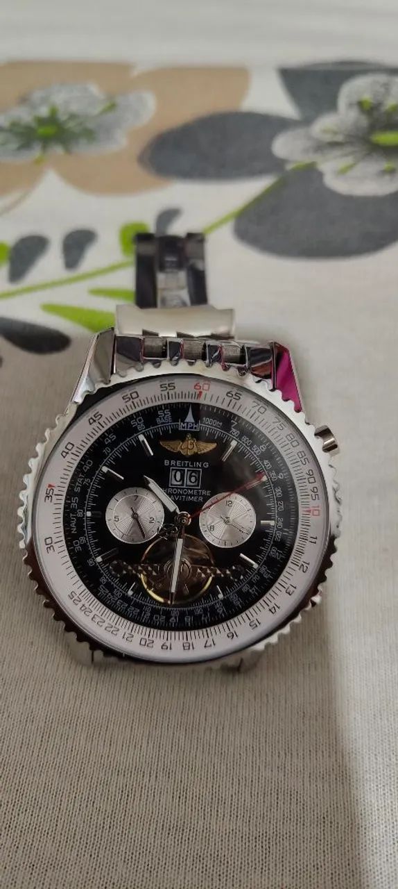 RELÓGIO BREITLING NAVITIMER AVIATOR AUTOMÁTICO - Foto 2