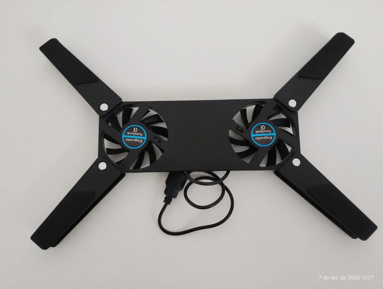 Resfriador de notebook dobrável 