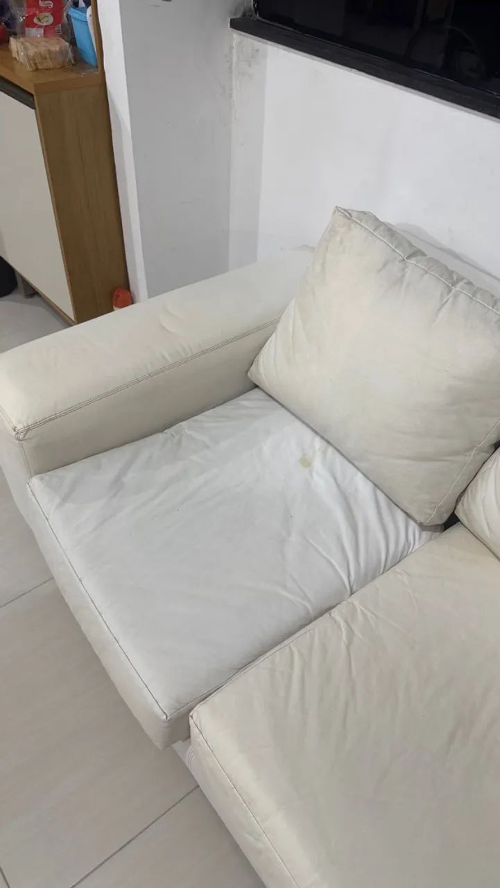 Sofá dois lugares couro  - Foto 3