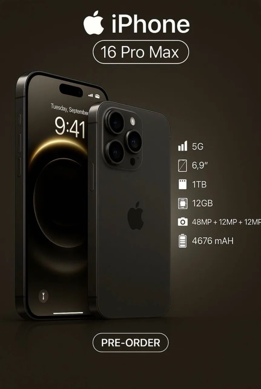 iPhone 16 pro Max 