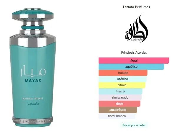 Perfume Lattafa Mayar Natural Intense Eau de Parfum 100ml - Foto 4