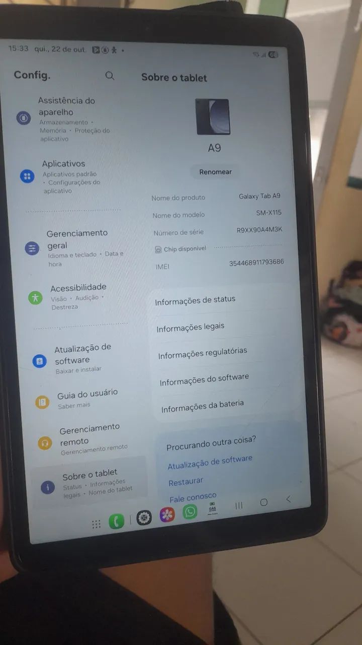 Tab A9 V/T - Foto 5