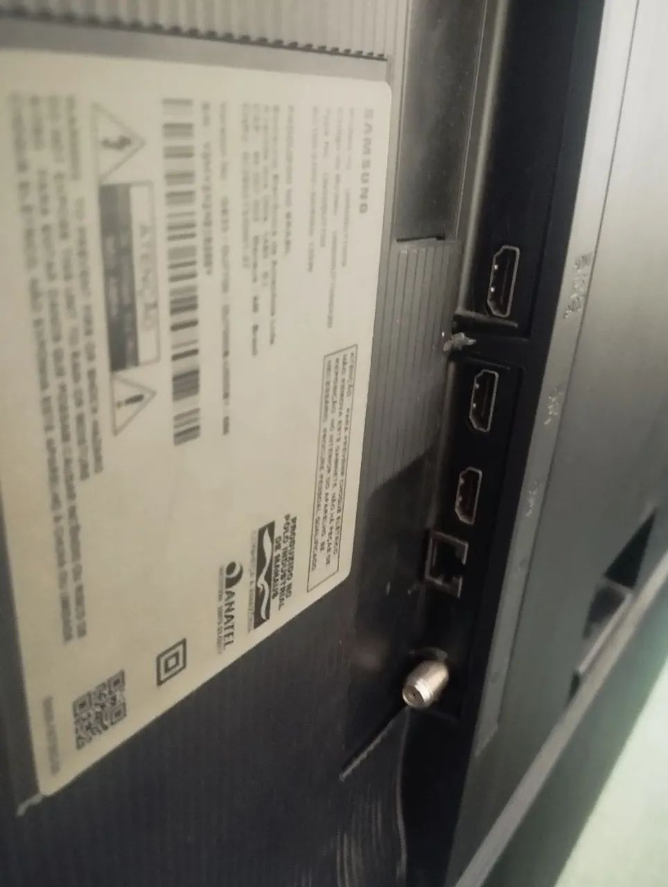 TV SAMSUNG CRYSTAL 50" ( COM DEFEITO ) - Foto 2
