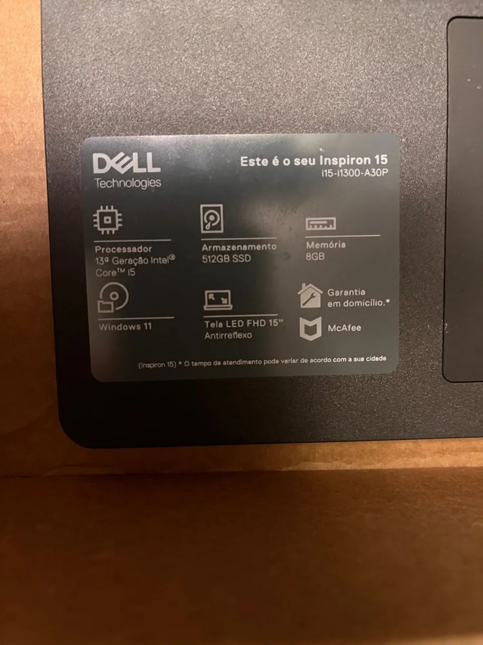 Dell Inspiron 15 - Novíssimo - Foto 4