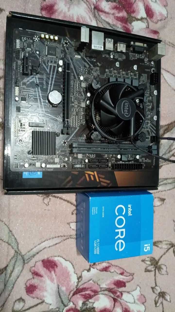 KIT GAMER Core i5 11400f + H510M - Foto 3