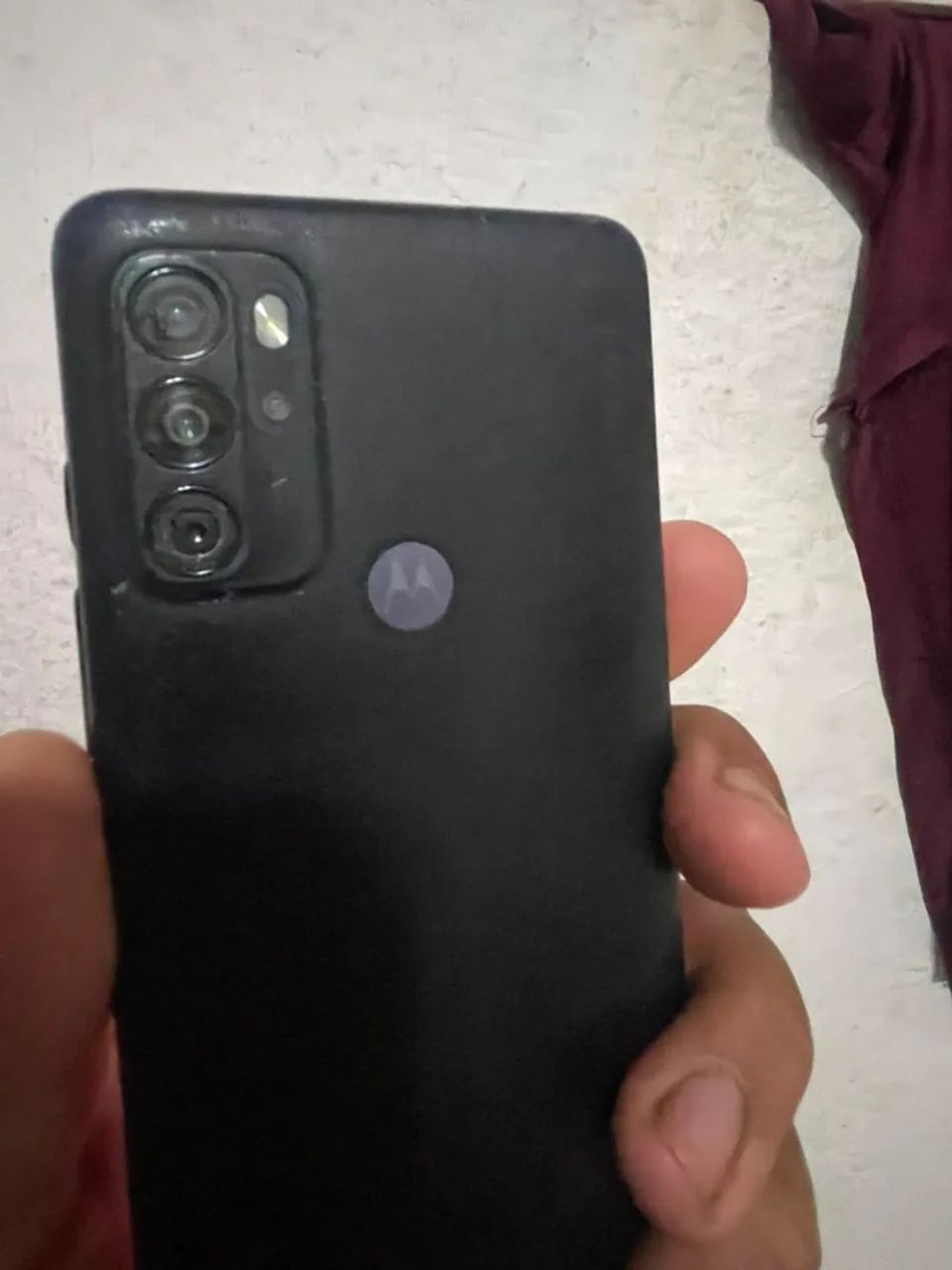 Motorola G60S com tela trincada - Foto 2