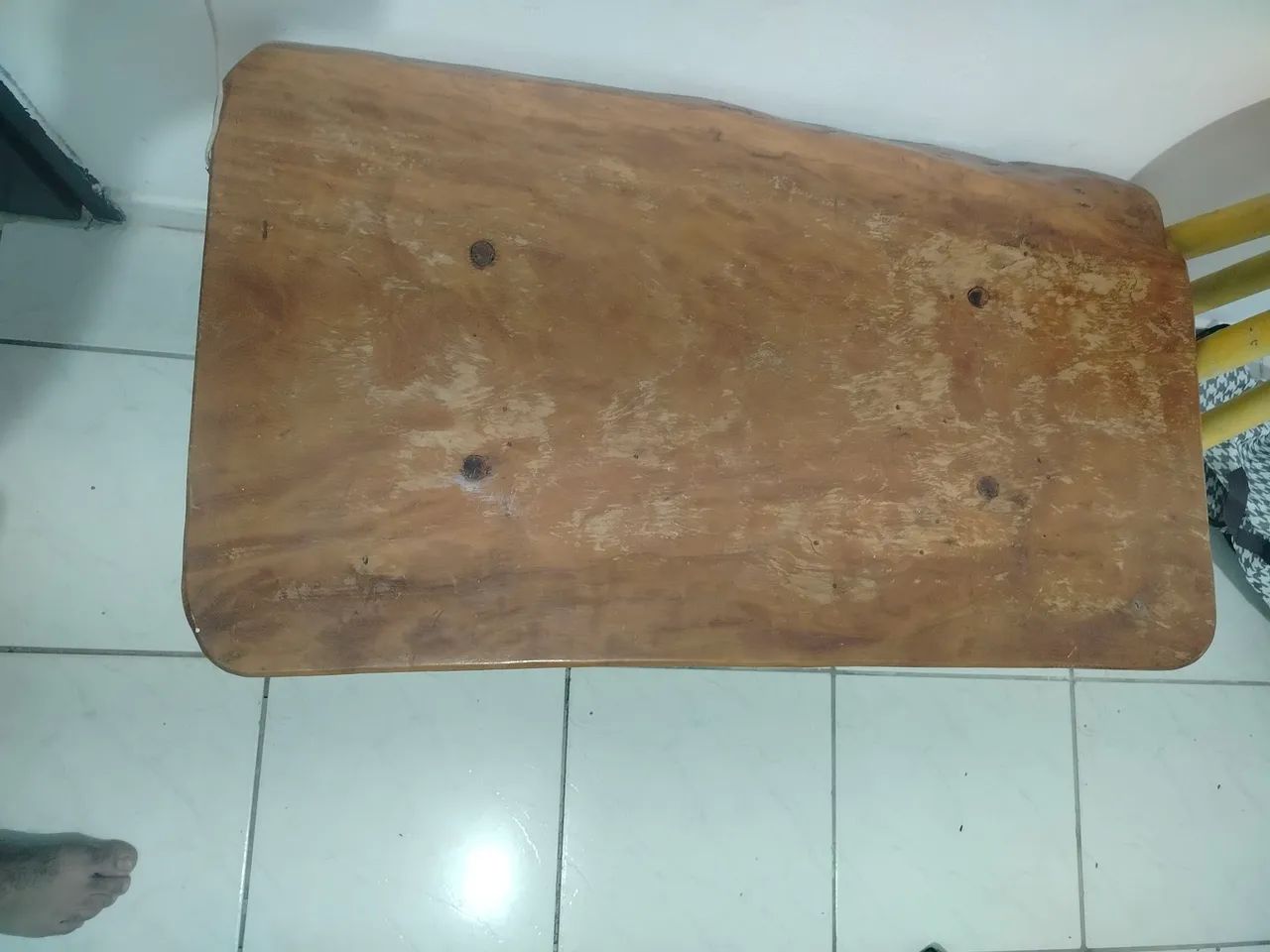 Mesa de cento madeira rústica  - Foto 2