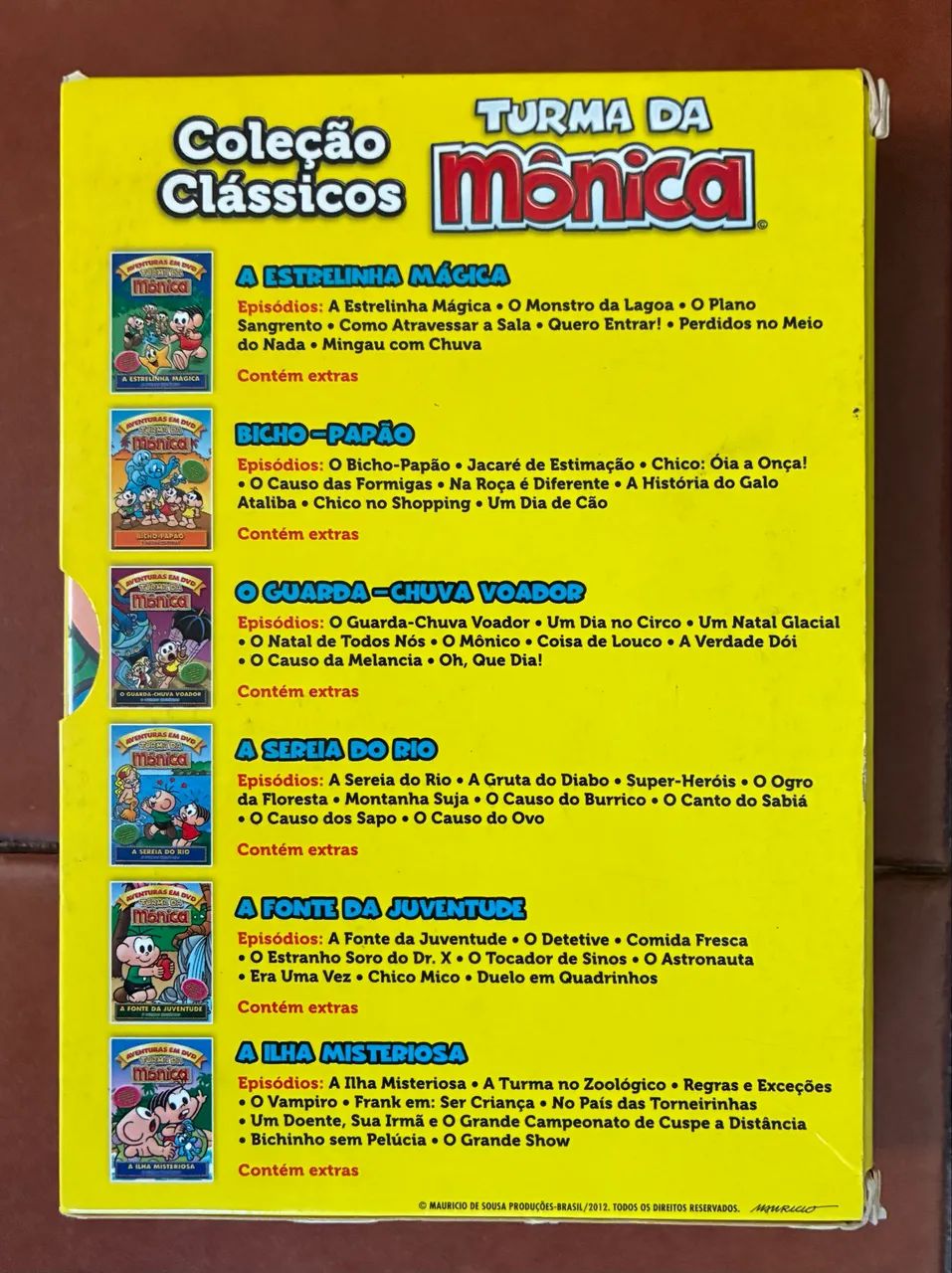 Box DVD TURMA DA MÔNICA - PRIMEIROS DESENHOS - RARIDADE - CDs