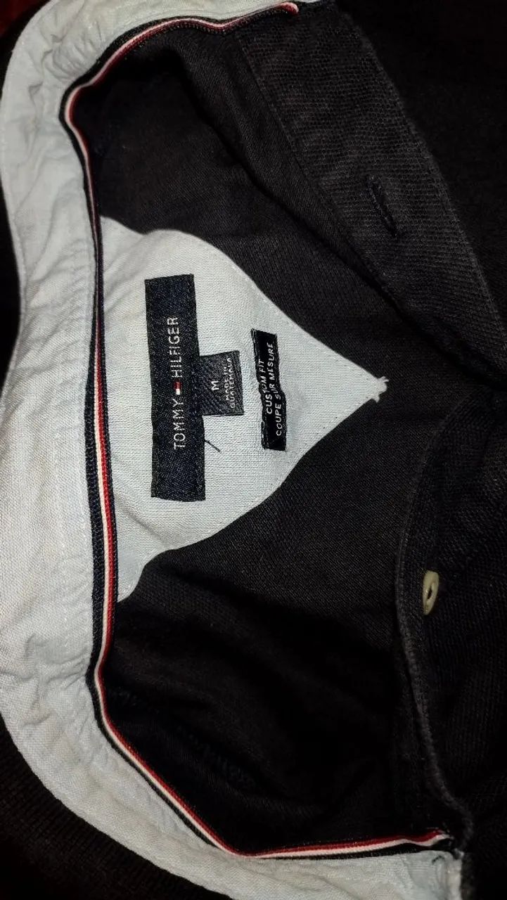 Polo Tommy Hilfiger Tamanho M Original  - Foto 5