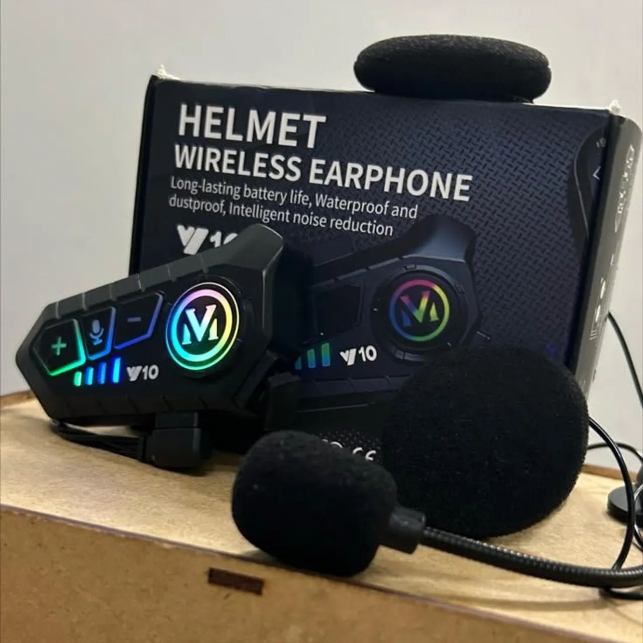Intercomunicador para capacete de moto R$80,00