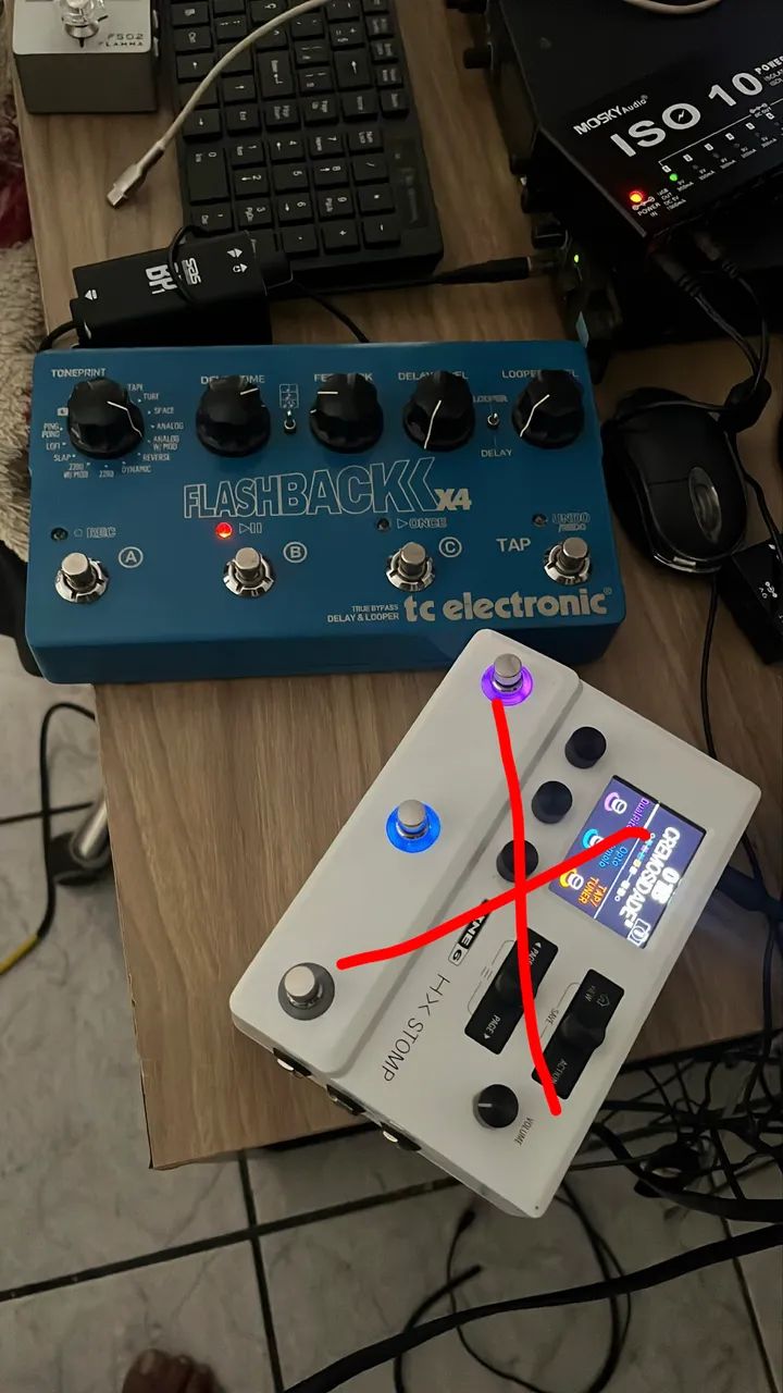 Pedal de delay FLASHBACK  - Foto 2