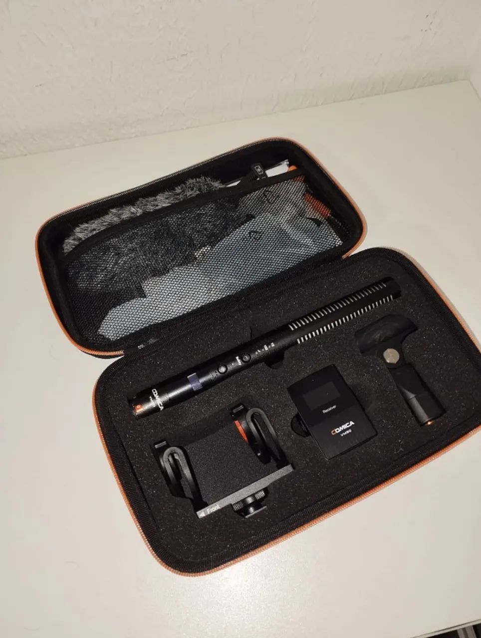 Microfone Comica CVM-VM30 Shotgun Sem Fio ? Excelente Estado - Foto 2