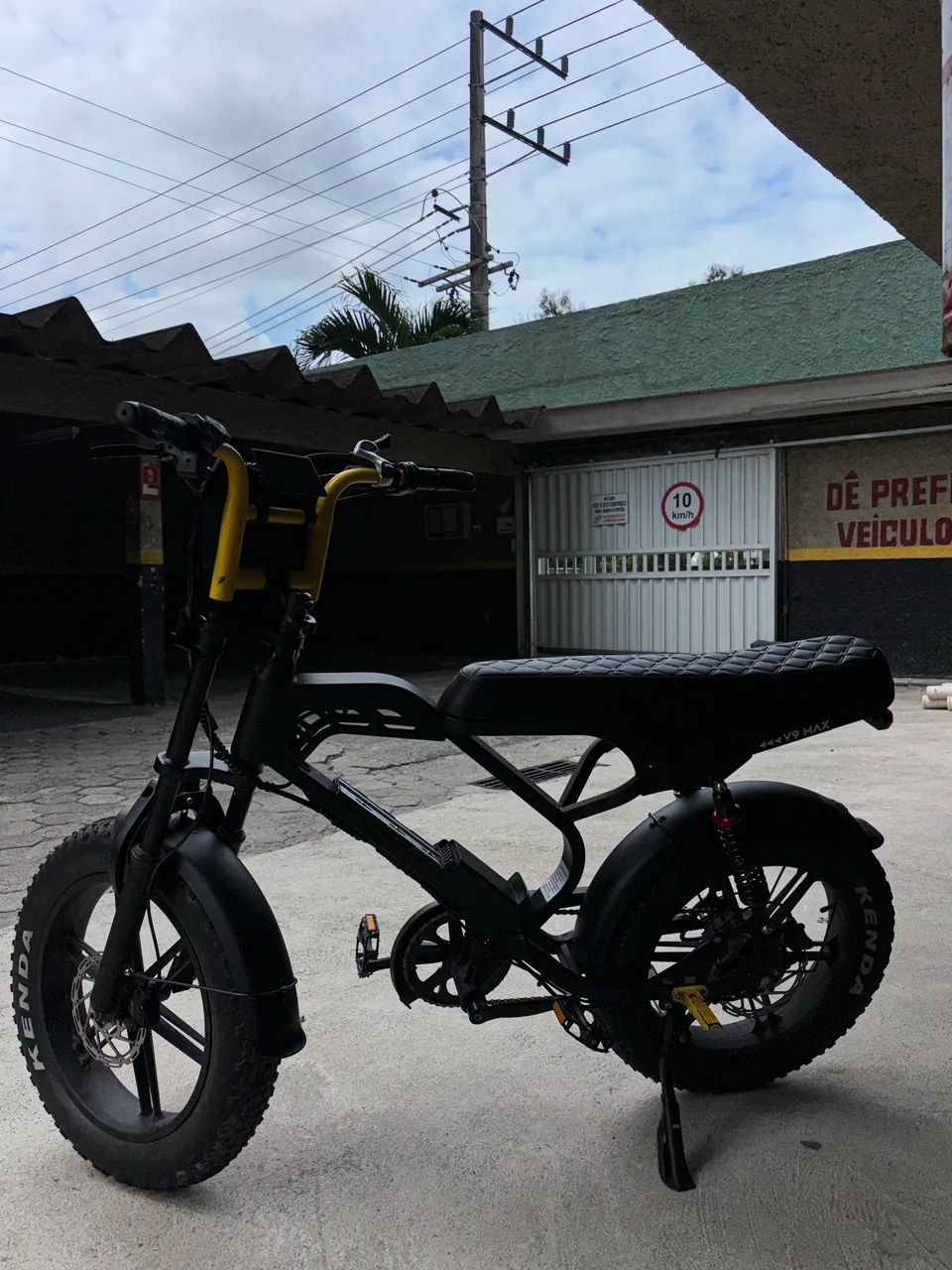 Bicicleta elétrica personalizada V9 MAX - Foto 5