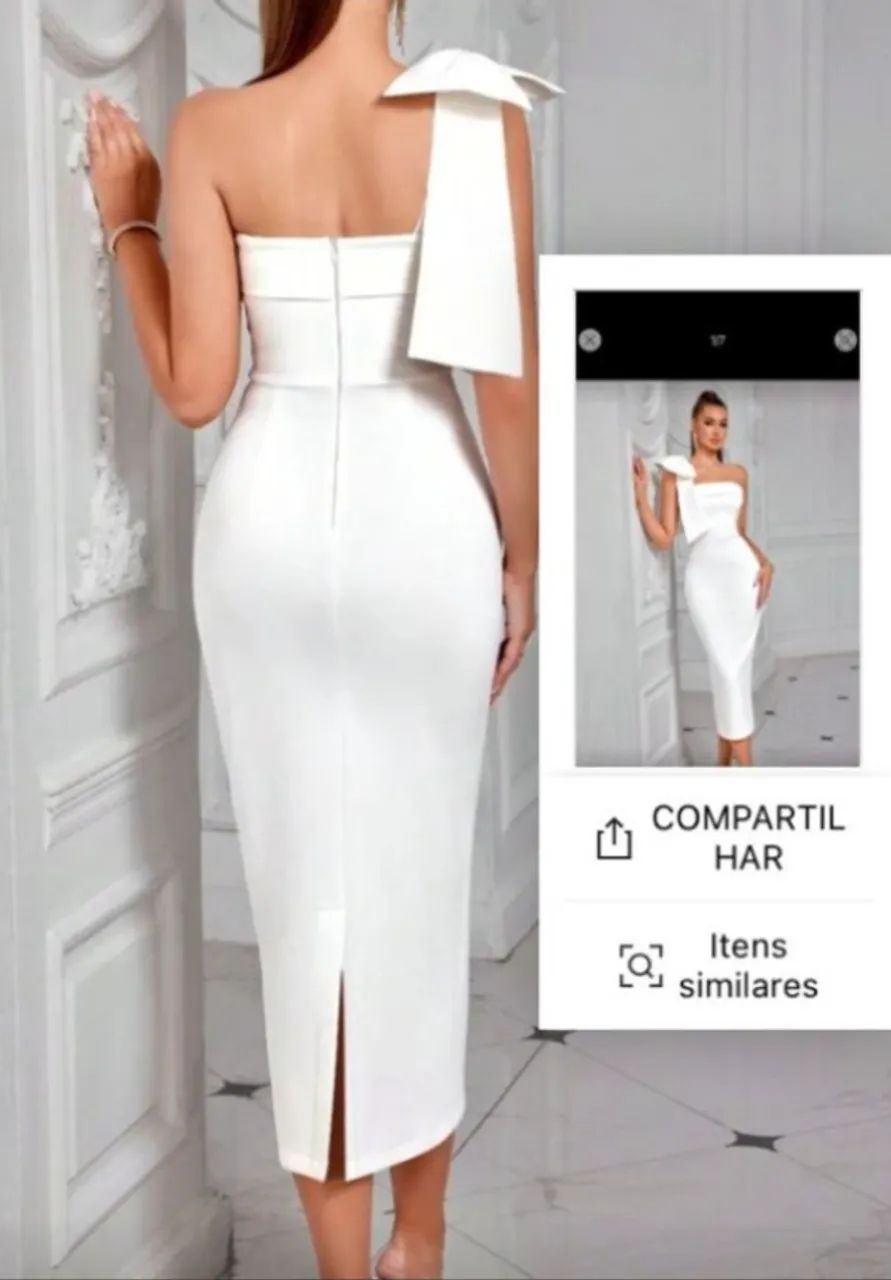 Vestido de noiva branco  - Foto 2
