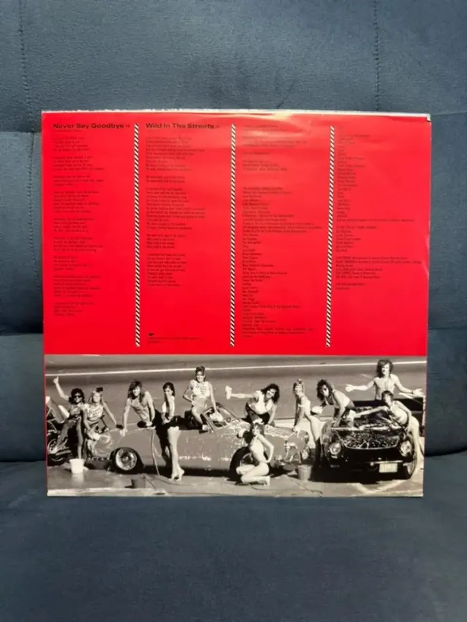 Vinil Bon Jovi Slippery When Wet (Vermelho) - Foto 4