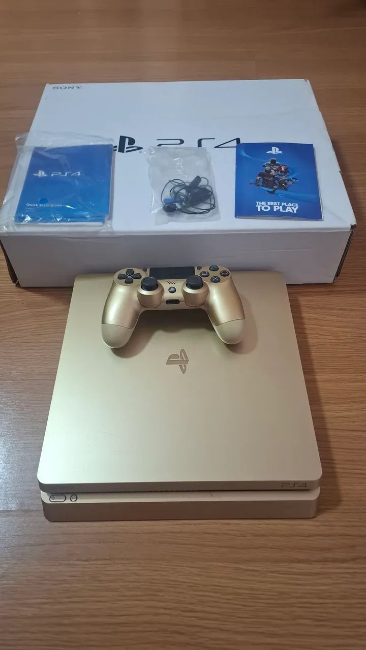 Ps4 Dourado  - Foto 4