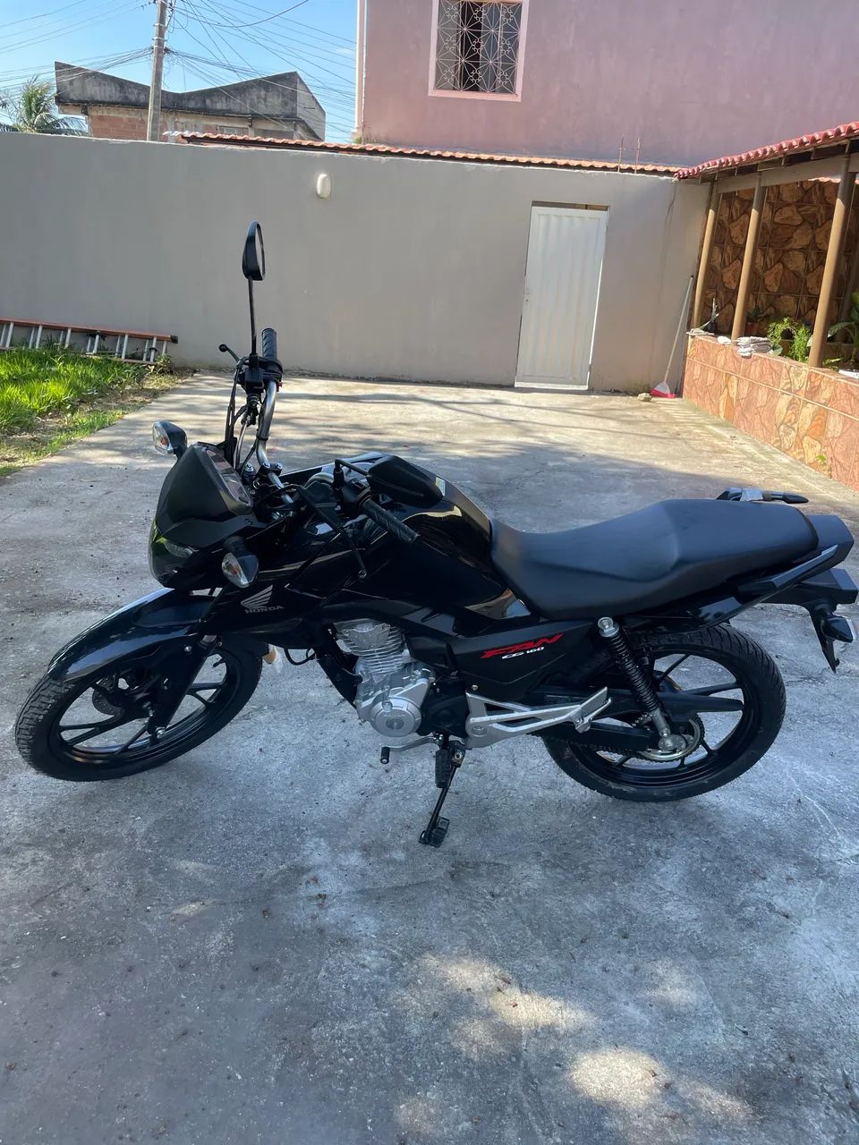 HONDA CG 160 FAN PRETA 2026 0KM - Foto 3