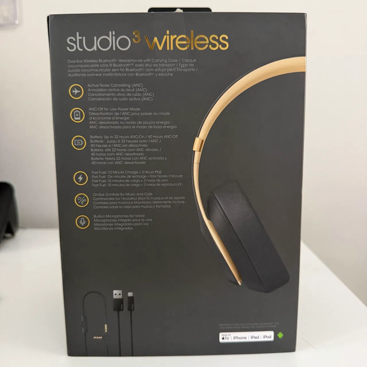 Fone Headphone Beats Studio 3 Wireless  - Foto 2