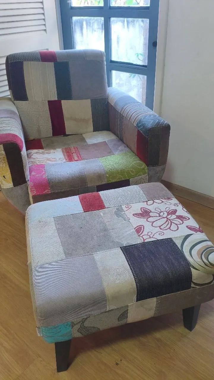 Poltrona patchwork - Foto 3