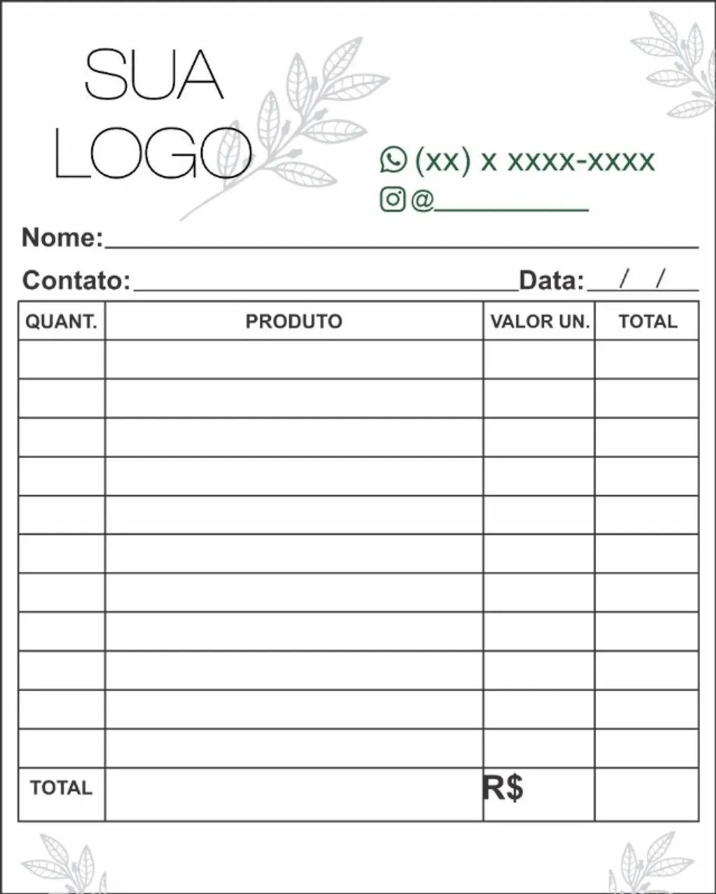 Blocos de Comanda Para Lanchonete, Borracharia, Comércio, etc. - Foto 3